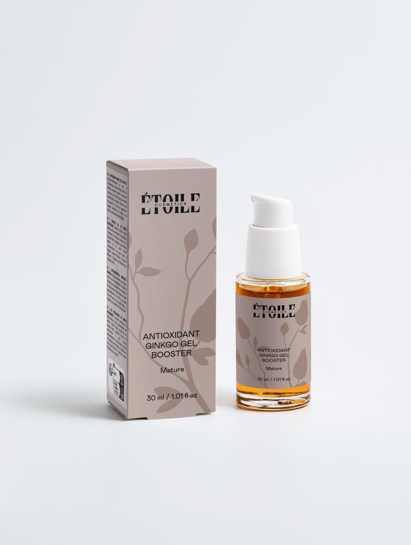 Gel booster antiossidante ginkgo viso Étoile