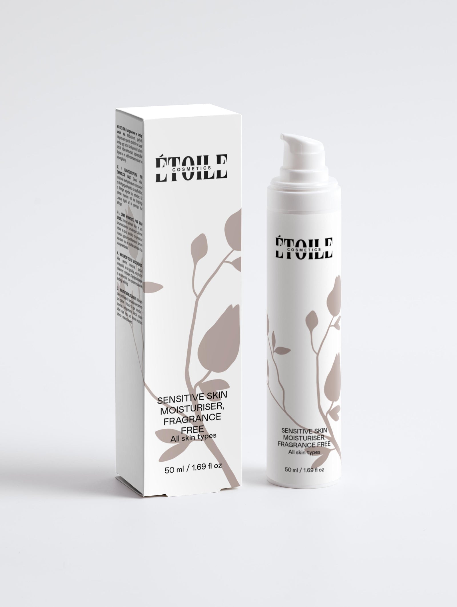 Crema giorno pelli sensibili lenitiva Étoile Cosmetics