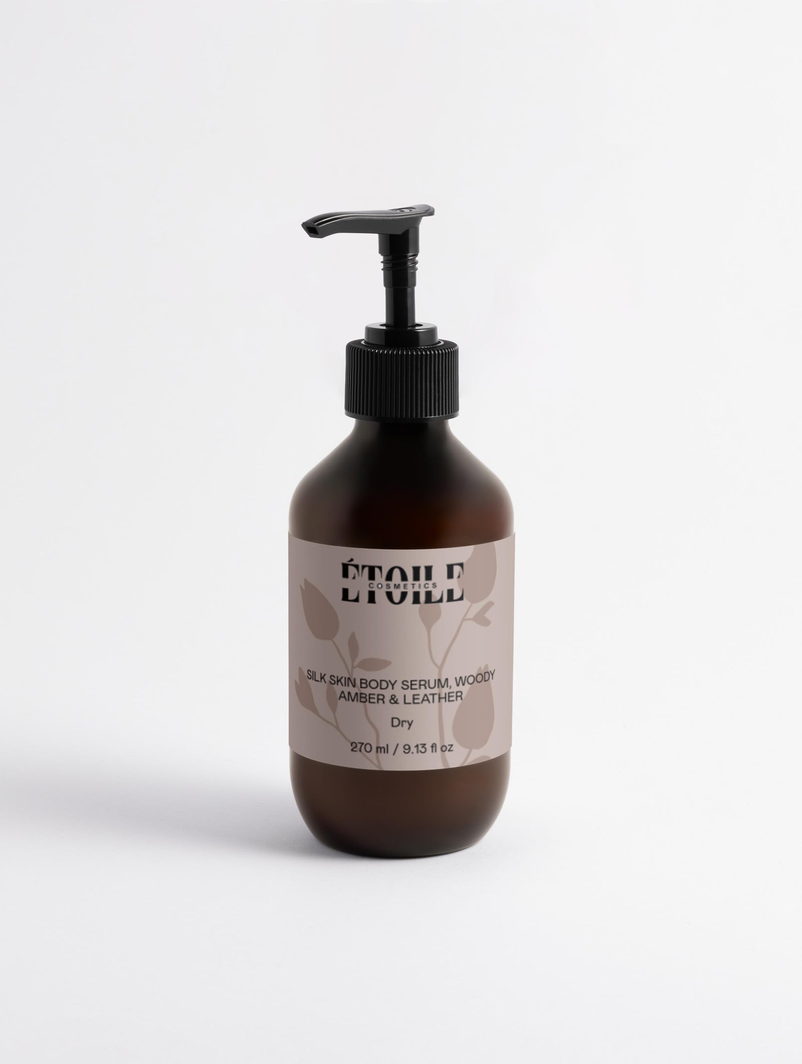 Siero corpo silk skin ambra cuoio Étoile Cosmetics
