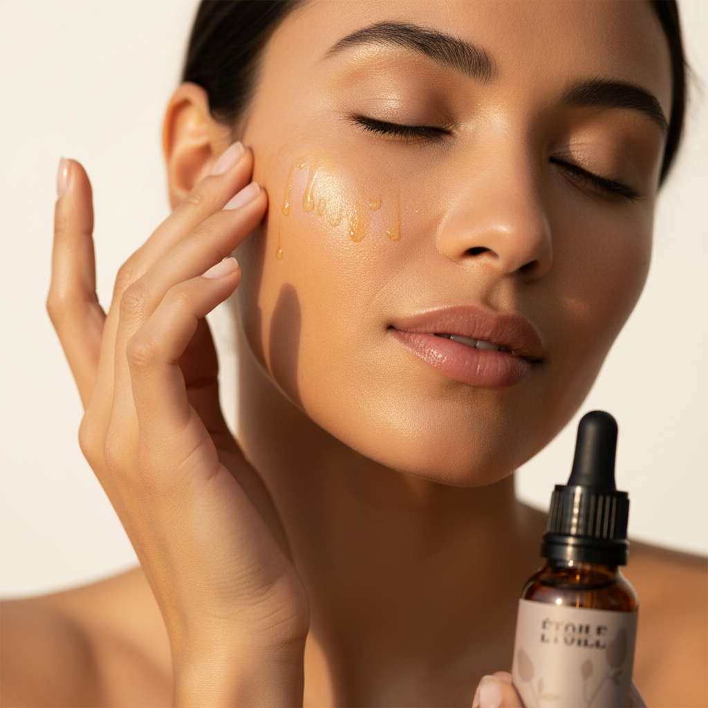 Applicazione - Olio Viso Calmante