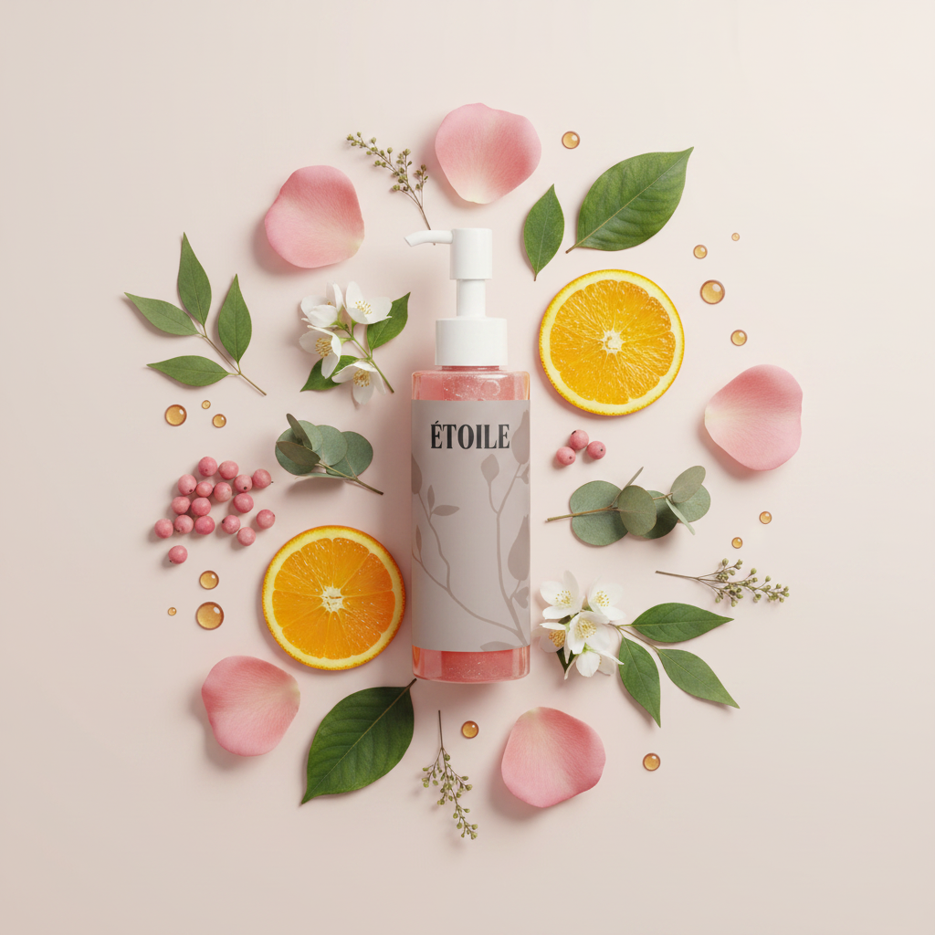 Flat Lay - Detergente Radiant Glow