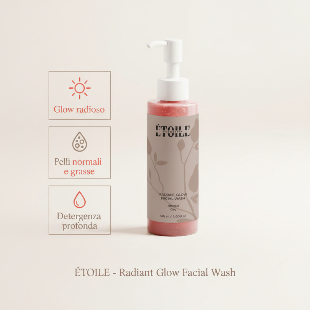 Infografica - Detergente Radiant Glow