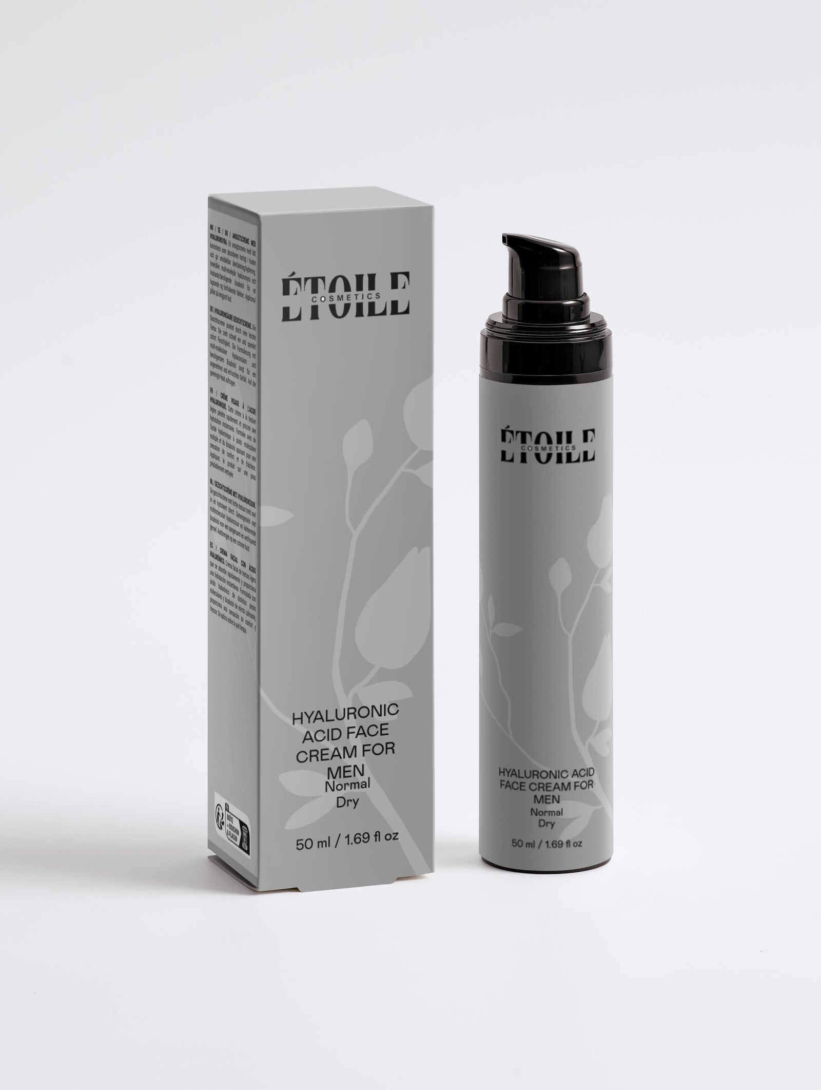 Crema viso uomo acido ialuronico Étoile Cosmetics
