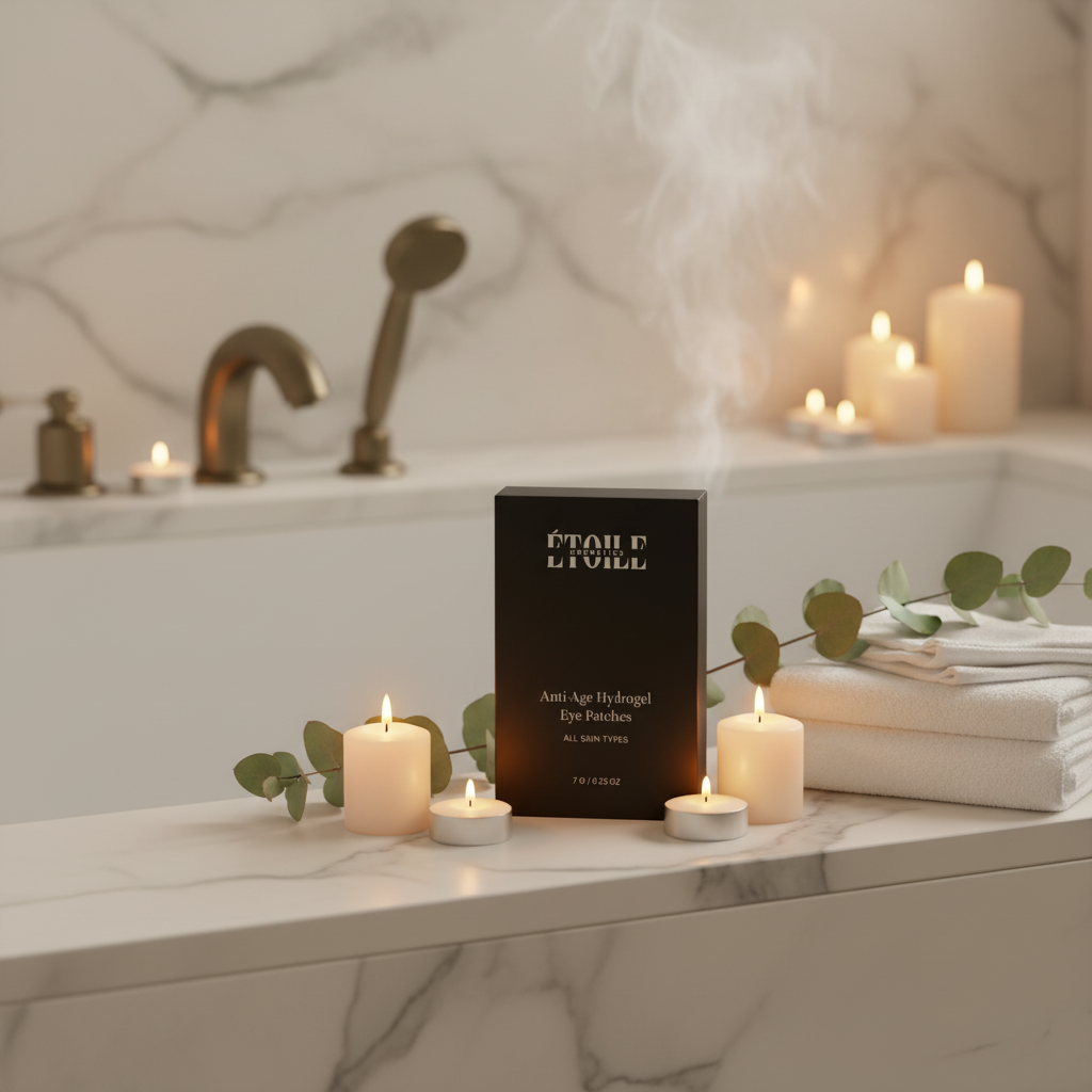 Étoile Eye Patches - Spa con candele